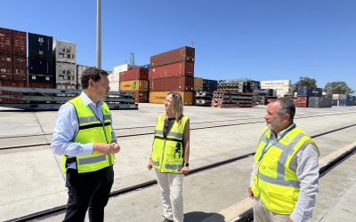 El Puerto de Huelva licita las obras del proyecto de la ampliación de la terminal ferroviaria del Muelle Sur