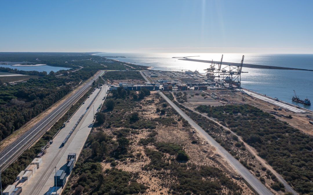 El Puerto de Huelva comenzará en breve la ejecución de las obras de ampliación de la terminal ferroviaria del Muelle Sur, con una inversión superior a 7,7 millones de euros