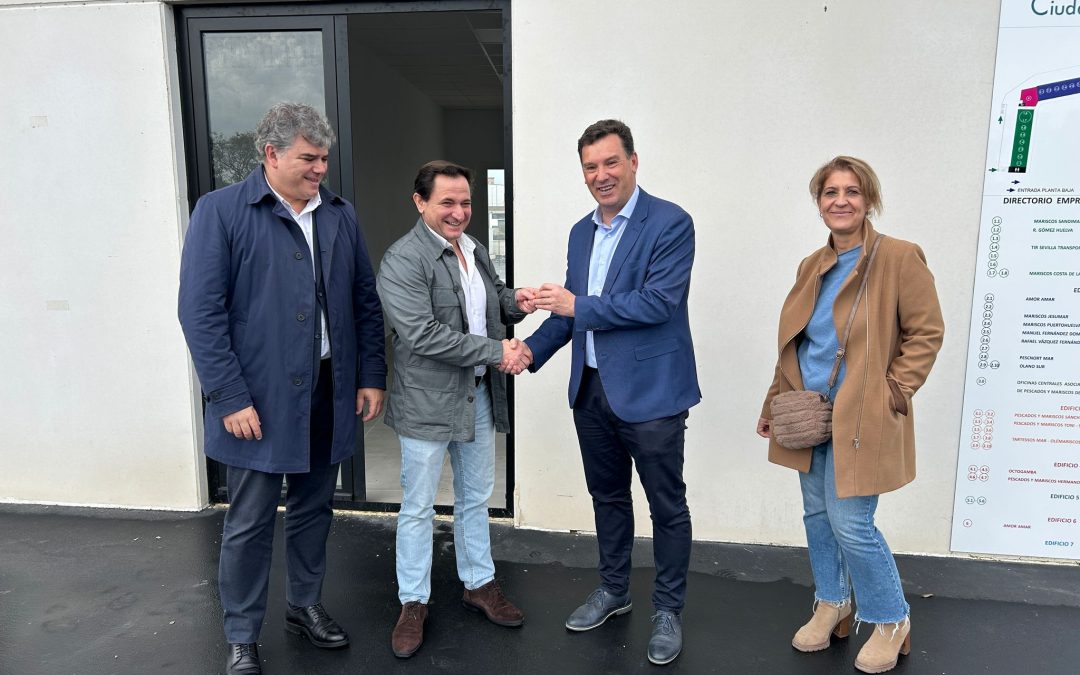 La Ciudad del Marisco del Puerto de Huelva presenta un alto nivel de ocupación de sus instalaciones tras dos años de actividad