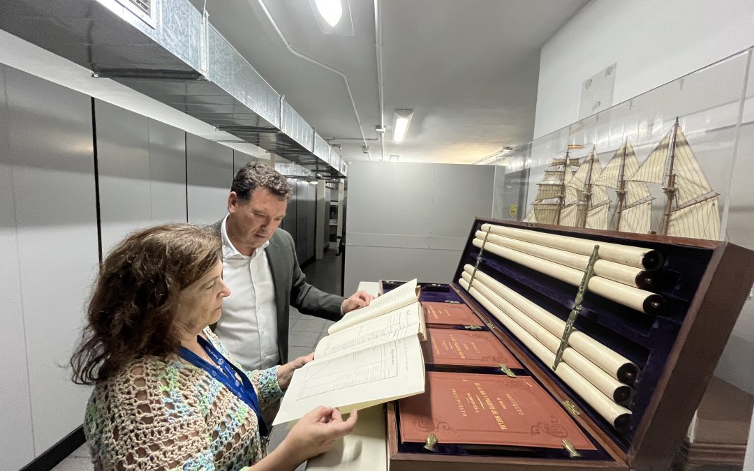 El Archivo del Puerto de Huelva recibe más de 6.800 consultas durante el año 2024